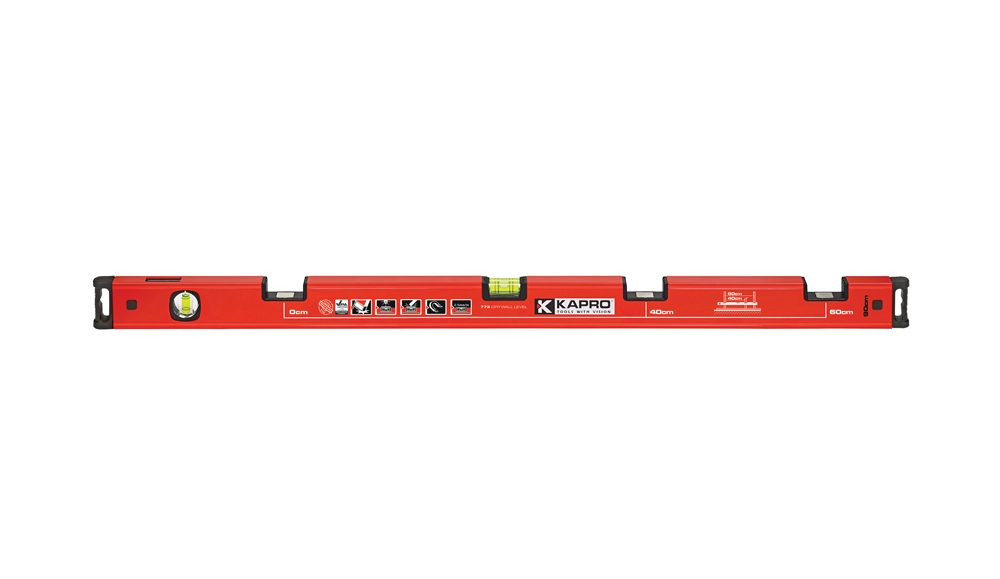 Magnetic Layout Level with stud slots773M DRYWALL LEVEL - Kapro Industries  Ltd.