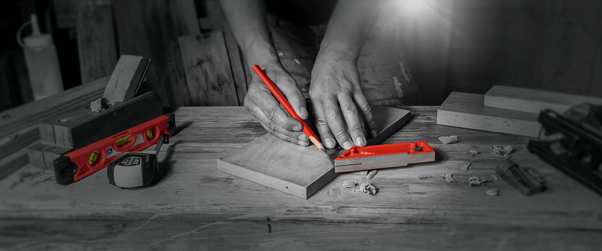 Slider layout marking products